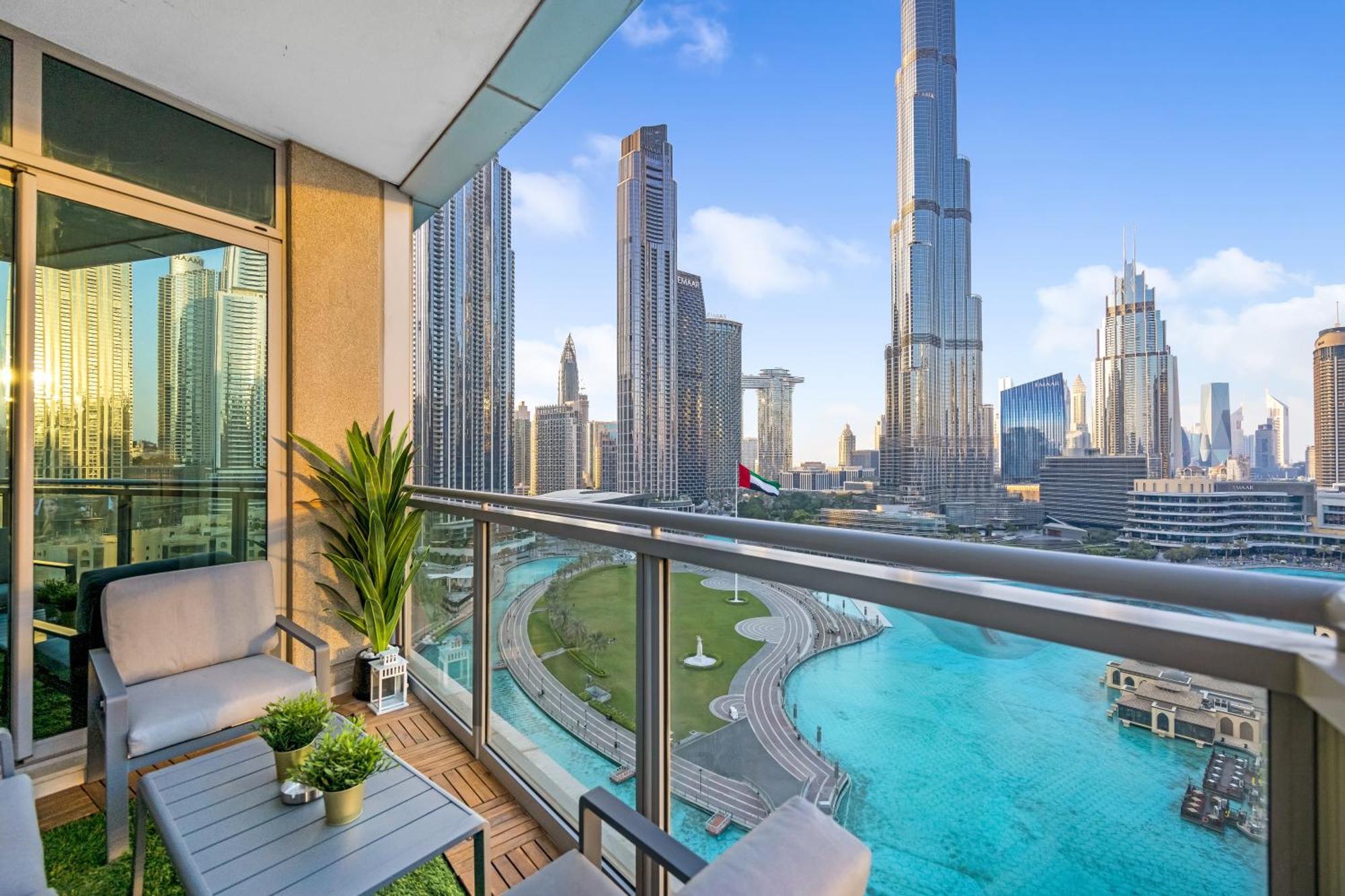 Durrani Homes - Grandiose 5Br Besides Dubai Mall With Burjkhalifa And Fountain View Exterior foto
