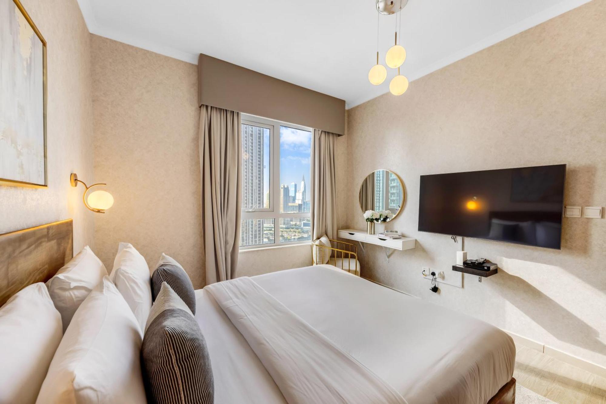 Durrani Homes - Grandiose 5Br Besides Dubai Mall With Burjkhalifa And Fountain View Exterior foto