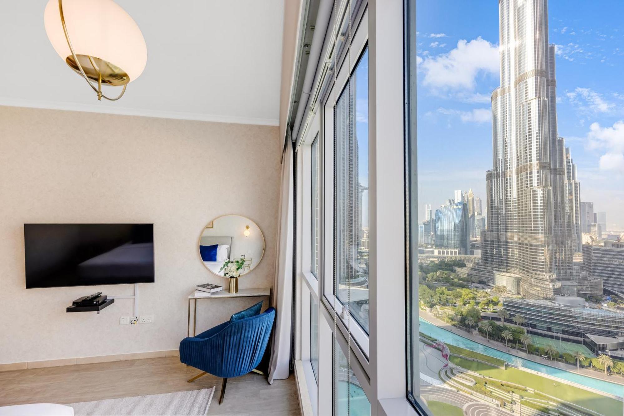 Durrani Homes - Grandiose 5Br Besides Dubai Mall With Burjkhalifa And Fountain View Exterior foto