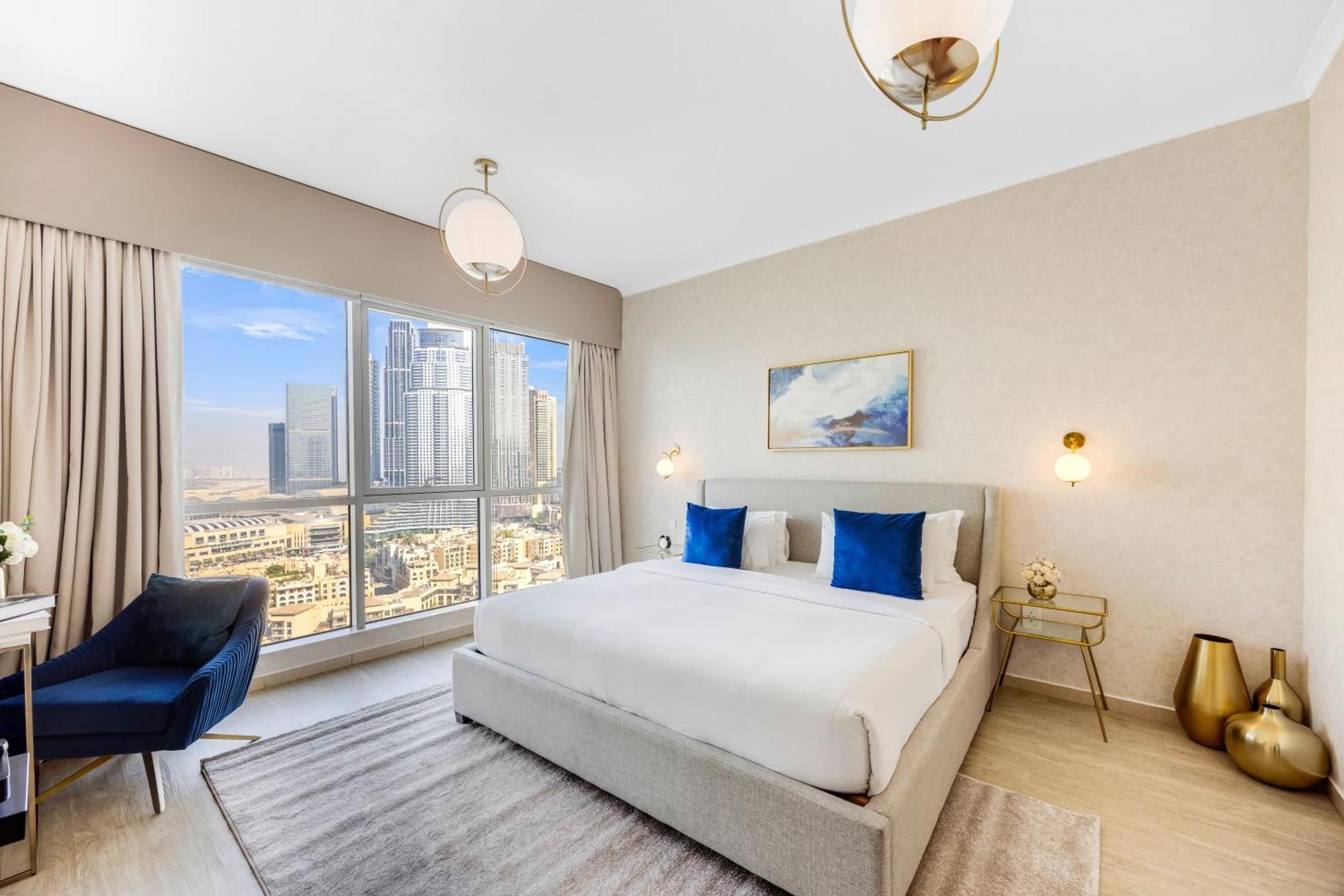 Durrani Homes - Grandiose 5Br Besides Dubai Mall With Burjkhalifa And Fountain View Exterior foto