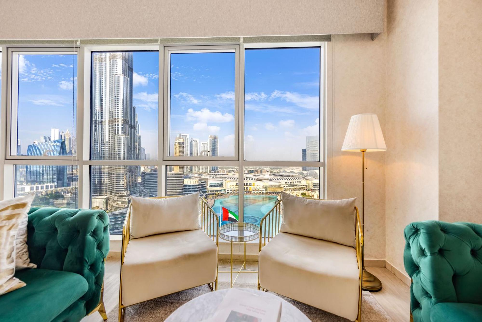 Durrani Homes - Grandiose 5Br Besides Dubai Mall With Burjkhalifa And Fountain View Exterior foto