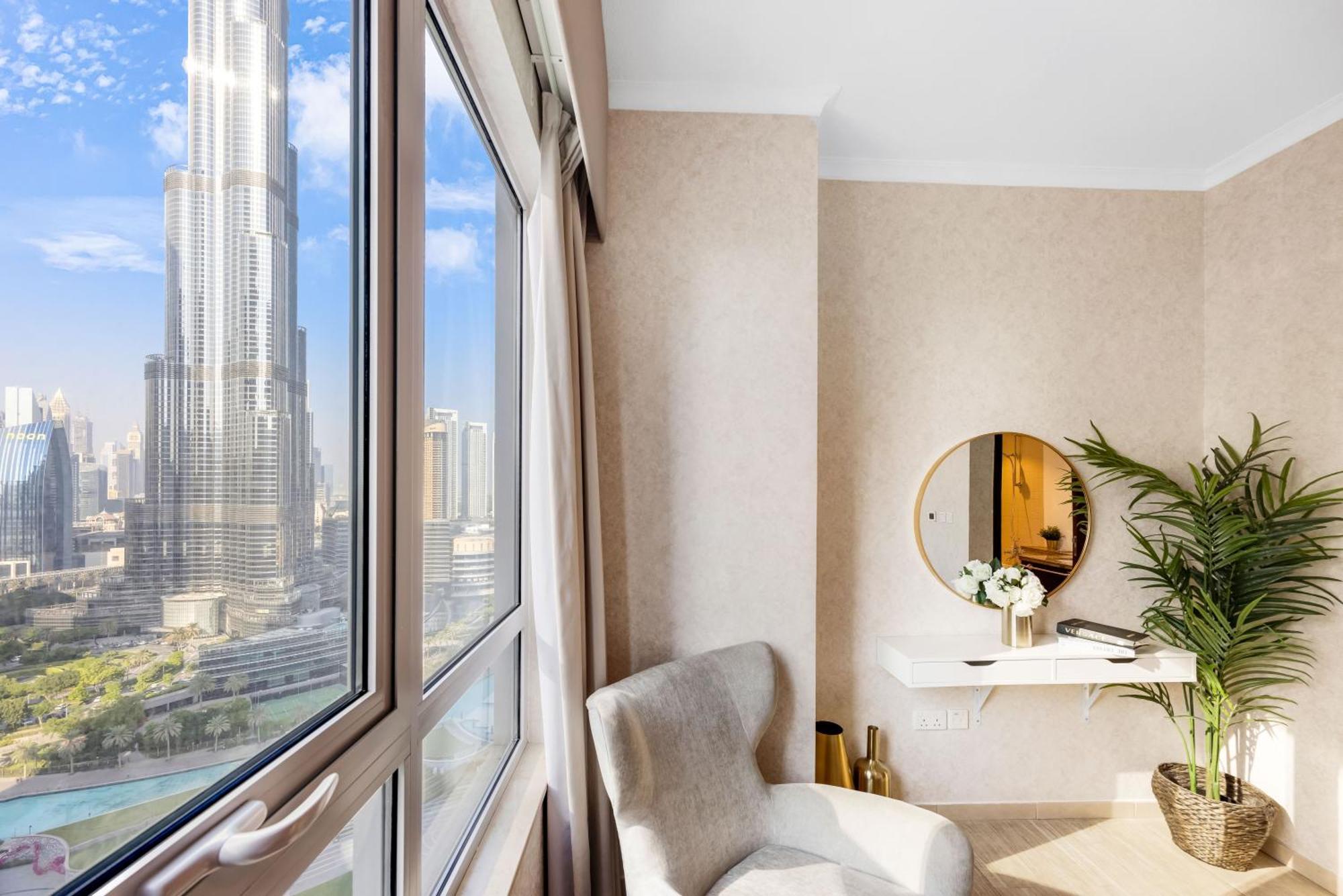 Durrani Homes - Grandiose 5Br Besides Dubai Mall With Burjkhalifa And Fountain View Exterior foto